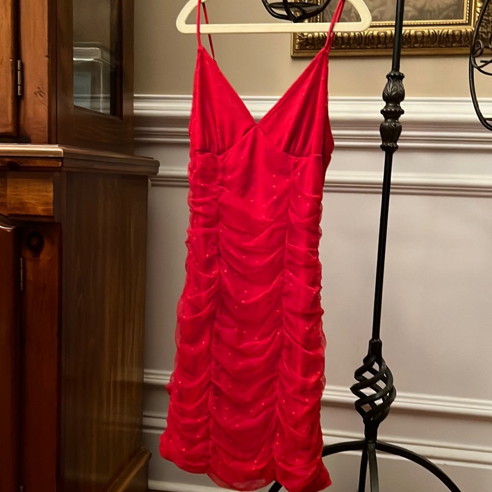 Lucy In The Sky Red Dress Size XS